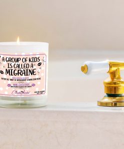 A Group of Kids is Called a Migrane Bathtub Candle