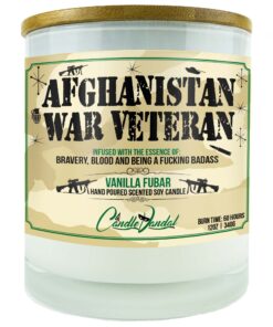 Afghanistan War Veteran Candle