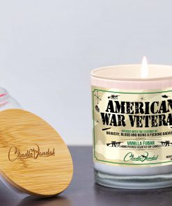 American War Veteran Lid and Candle