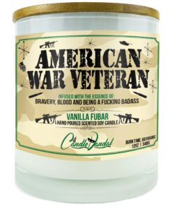 American War Veteran Candle