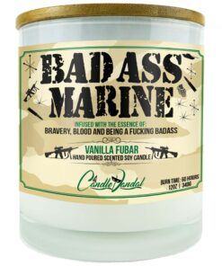 Bad Ass Marine Candle