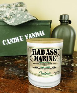 Bad Ass Marine Military Candle
