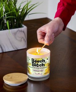 Beach Bitch Lighting Candle
