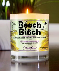 Beach Bitch Table Candle
