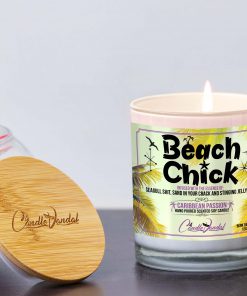 Beach Chick Lid and Candle