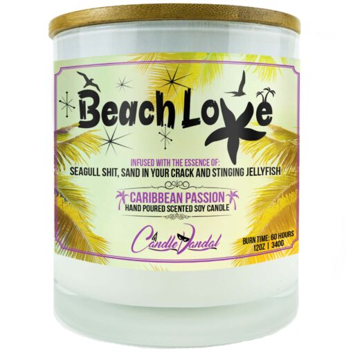 Beach Love Candle