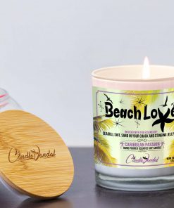Beach Love Lid and Candle