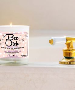Bee Otch Bathtub Candle