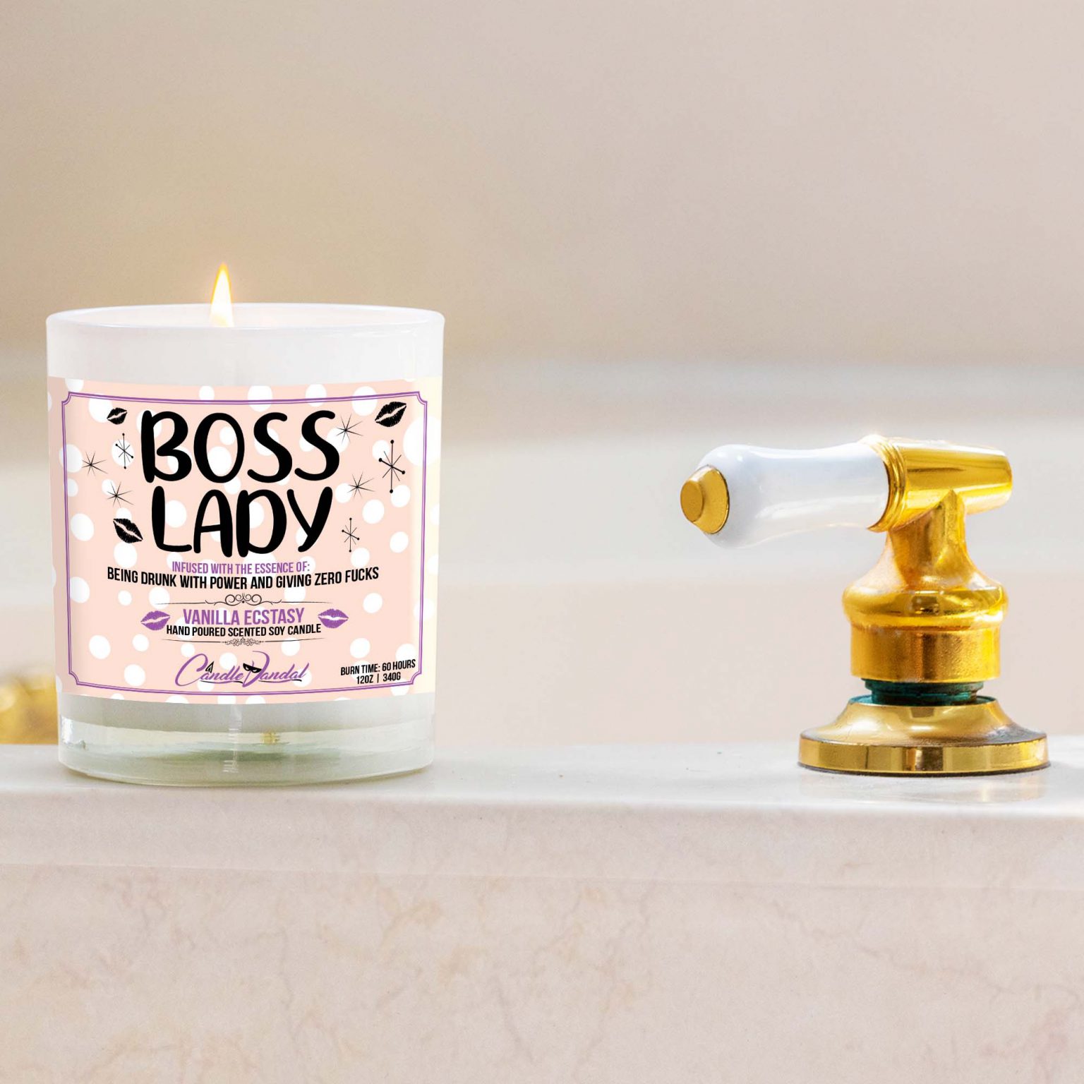Boss Lady Candle Funny & Raunchy Candles
