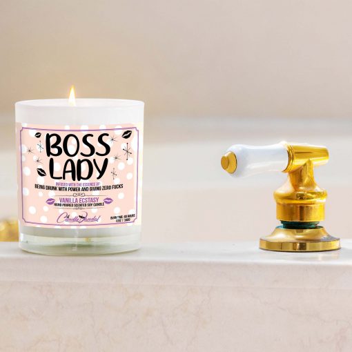 Boss Lady Bathtub Candle