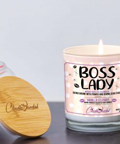 Boss Lady Lid and Candle