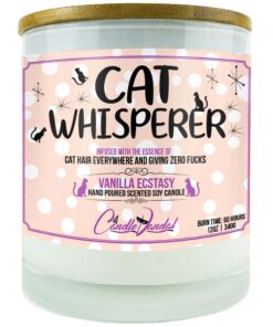 Cat Whsiperer Candle