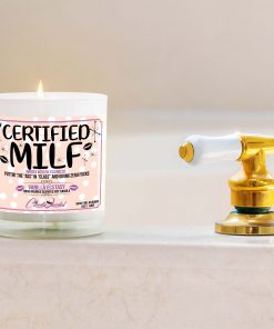 Certified MILF Candle Bathtub Candle