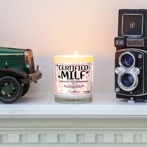 Certified MILF Candle Mantle Candle