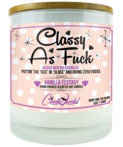 Classy As Fuck Candle