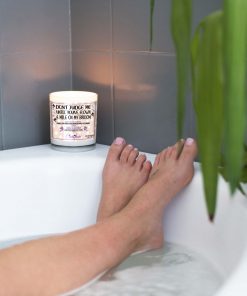 Don't Judge Me Until You've Flown a Mile on my Broom Bathtub Candle