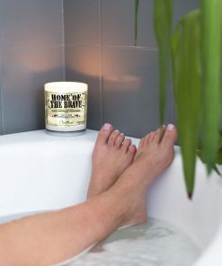 Home of the Brave Bathtub Candle