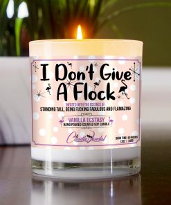 I Don't Give a Flock Table Candle