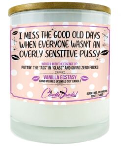 I Miss the Good Old Days When Everyone Wasn't an Overly Sensitive Pussy Candle