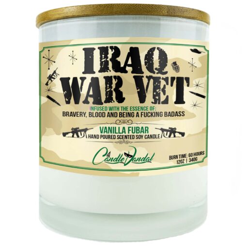 Iraq War Vet Candle