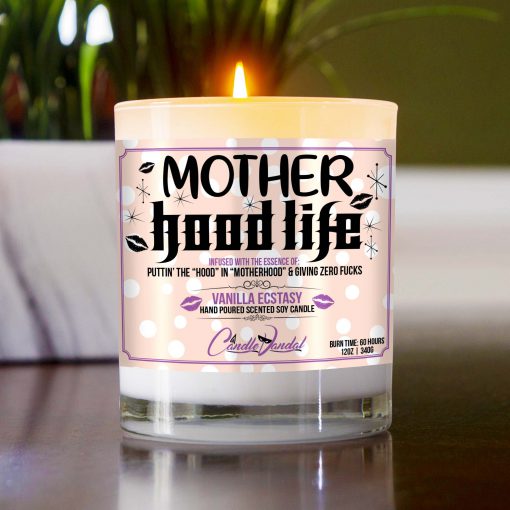 Mother Hood Life Table Candle