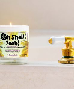 Oh Shell Bathtub Candle