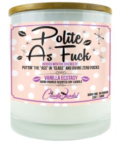 Polite As Fuck Candle