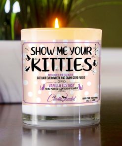 Show Me Your Kitties Table Candle