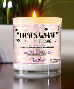 That's What She Said Table Candle
