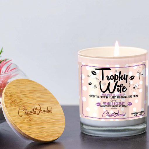 Trophy Wife Lid and Candle