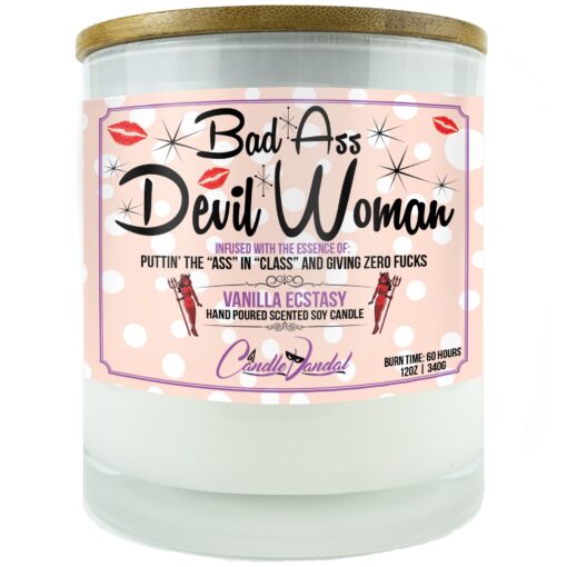 Bad Ass Devil Woman Candle