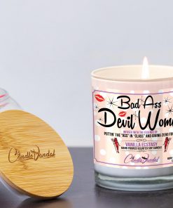 Bad Ass Devil Woman Bedroom Lid and Candle