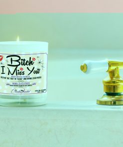 Bitch, I Love You Funny Bathtub Candle