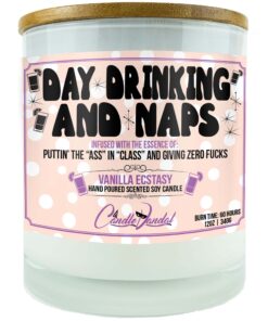 Day Drinking and Naps Candle