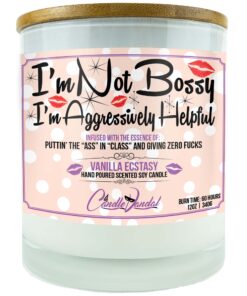I'm Not Bossy, I'm Aggressively Helpful Candle