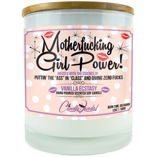 Motherfucking Girl Power Candle