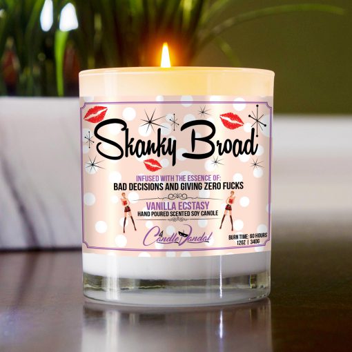 Skanky Broad Funny Candle