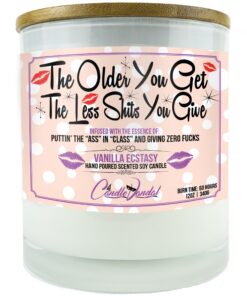 The Older You Get The Less Shits You Give Candle