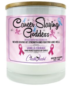 Cancer Slaying Goddess Candle