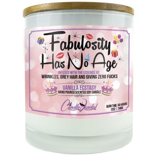Fabulosity Has No Age Candle
