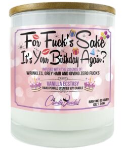 For Fuck's Sake It's Your Birthday Again Candle