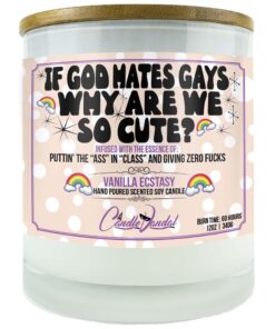 If God Hates Gays Why Are We So Cute? Candle