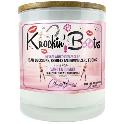 Knockin' Boots Candle
