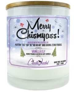 Merry Chismyass Candle