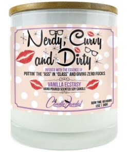 Nerdy, Curvy and Dirty Candle