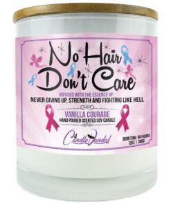 No Hair Don't Care Candle