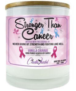 Stronger Than Cancer Candle
