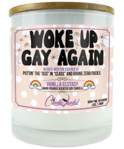 Woke Up Gay Again Candle