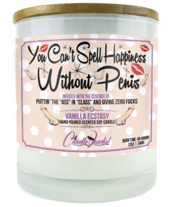 You Can't Spell Happiness Without Penis Candle