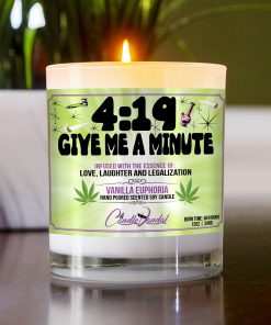 419 Give Me A Minute Table Candle